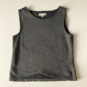 Madewell XS Striped Crossover Tanktop